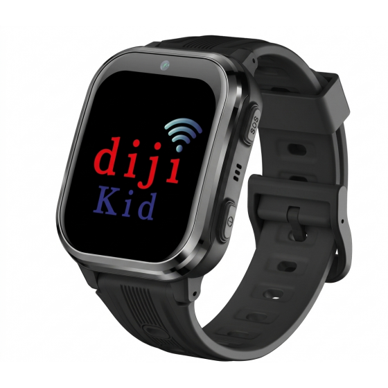 Dijikid 4.5G PRO Akıllı Çocuk Saati (Siyah)